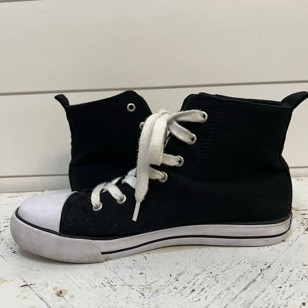 Polo Ralph Lauren Hamptyn-HI-II-Bear Sneakers Black Shoes Unisex Sz. 5